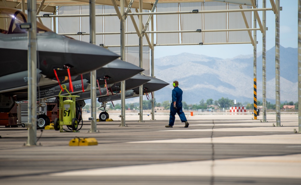 61st Fighter Squadron Pilots undergo transitional aircraft training