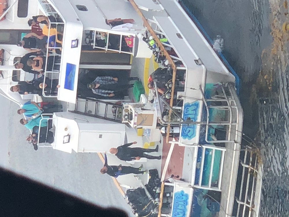 Coast Guard medevacs woman near Santa Barbara Island