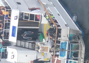 Coast Guard medevacs woman near Santa Barbara Island