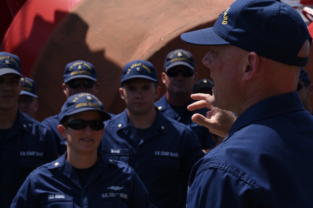 MCPOCG conducts unit visits in Pensacola