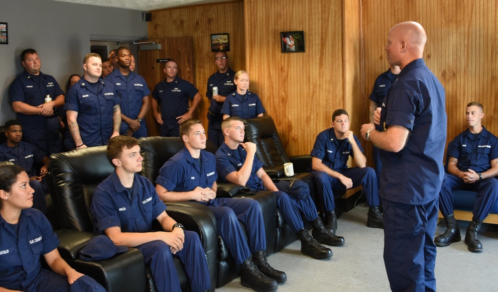 MCPOCG conducts unit visits in Pensacola