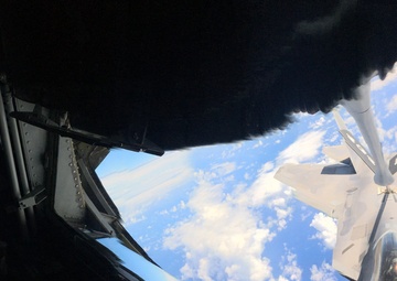 Stratotanker refuels in support of RIMPAC 2018