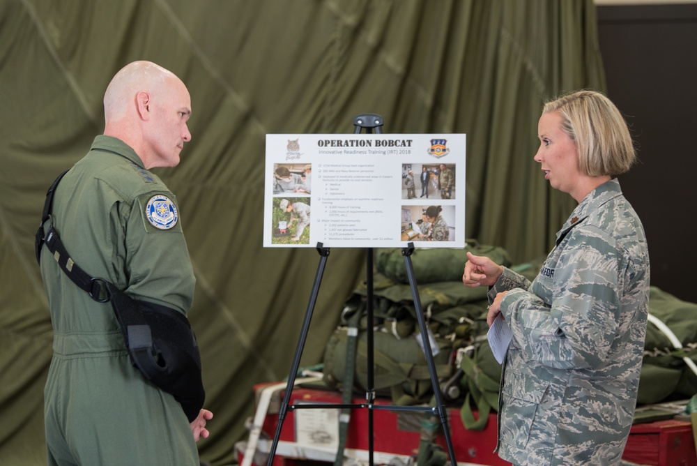 Commander of Air Mobility Command visits Kentucky Air Guard