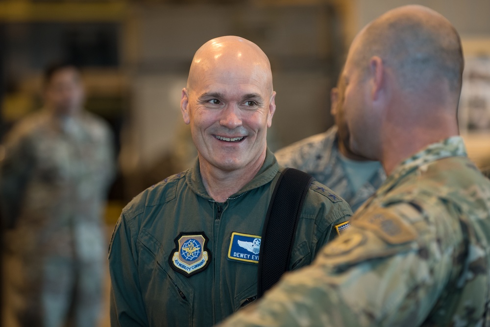 AMC commnader tours Kentucky Air Guard