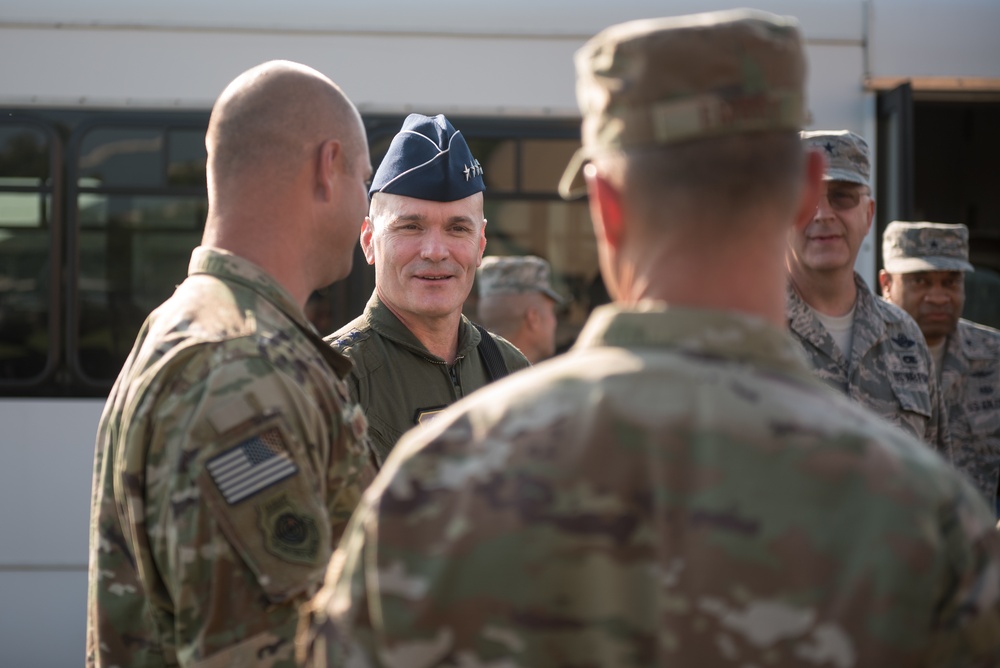 AMC commnader tours Kentucky Air Guard
