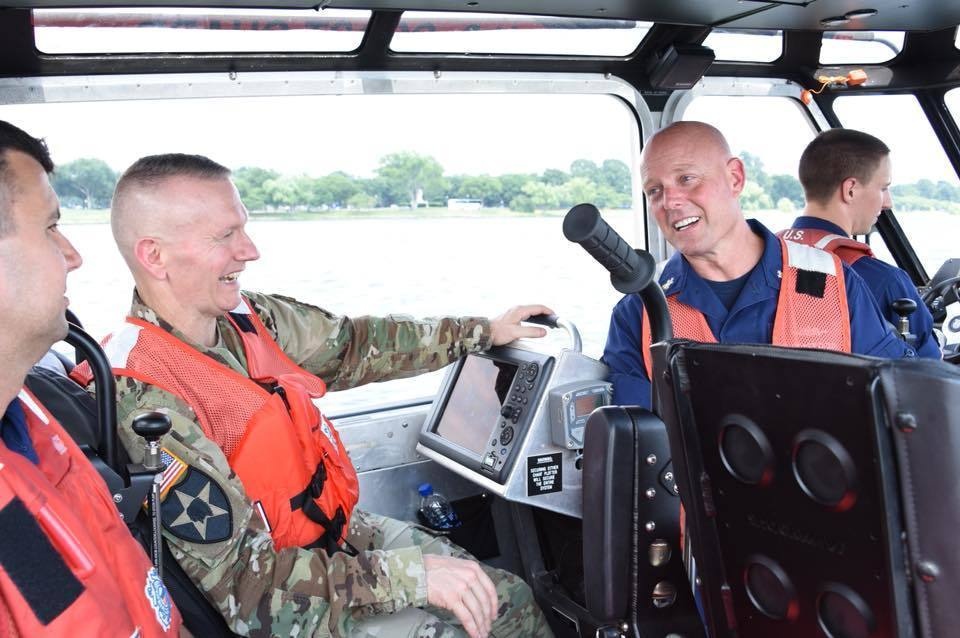 MCPOCG, SEAC, SHAPE, visit Coast Guard Station Washington D.C.