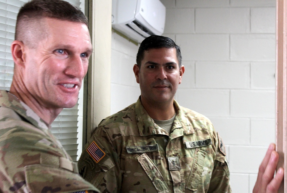 Sergeant Major of the Army visits the PRNG