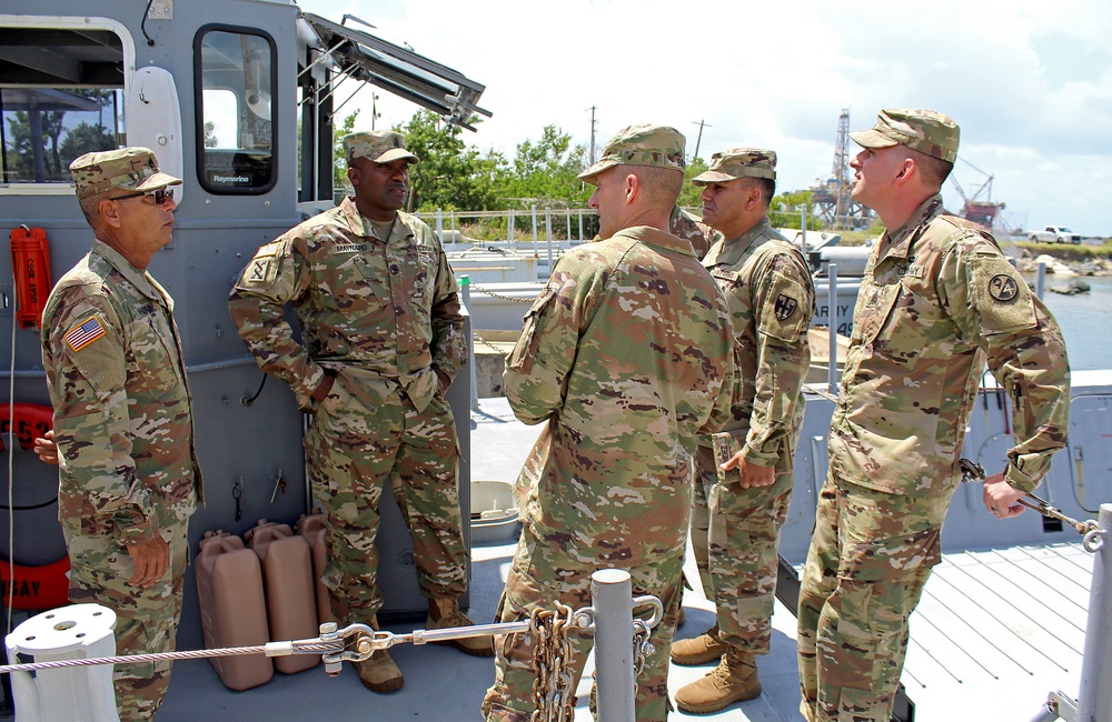 Sergeant Major of the Army visits the PRNG