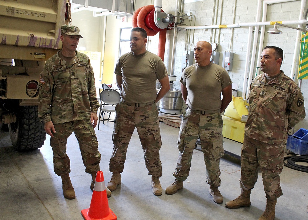 Sergeant Major of the Army visits the PRNG