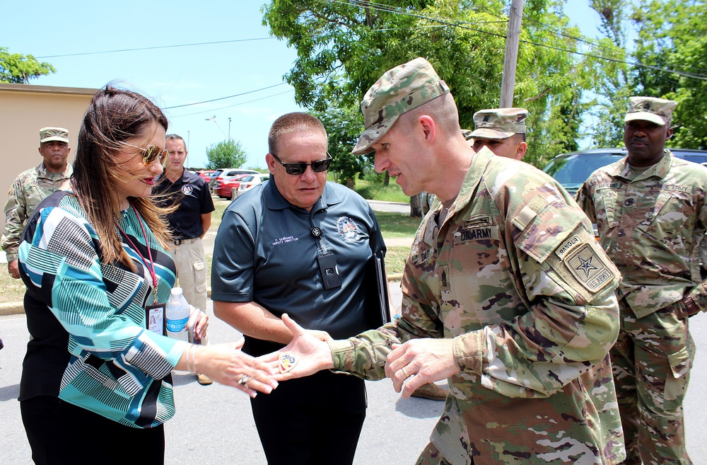 Sergeant Major of the Army visits the PRNG