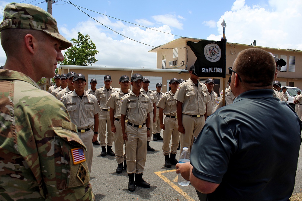 Sergeant Major of the Army visits the PRNG