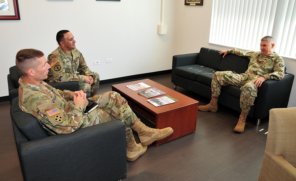 Sergeant Major of the Army visits the PRNG