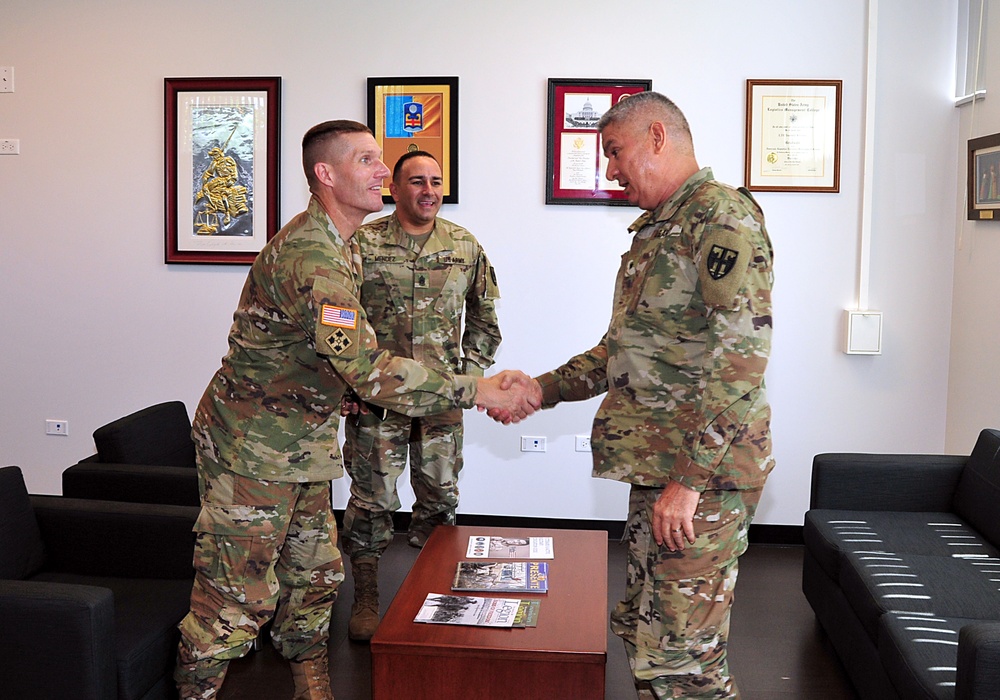 Sergeant Major of the Army visits the PRNG