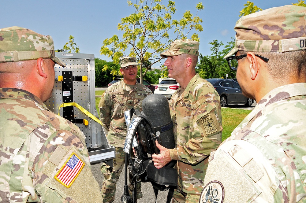 Sergeant Major of the Army visits the PRNG