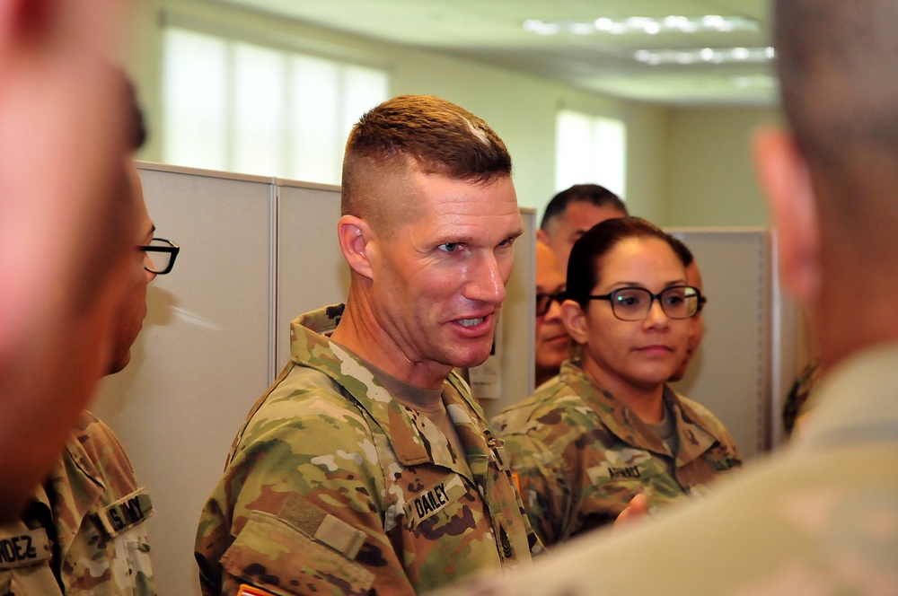 Sergeant Major of the Army visits the PRNG