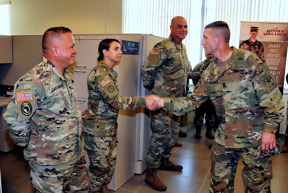 Sergeant Major of the Army visits the PRNG