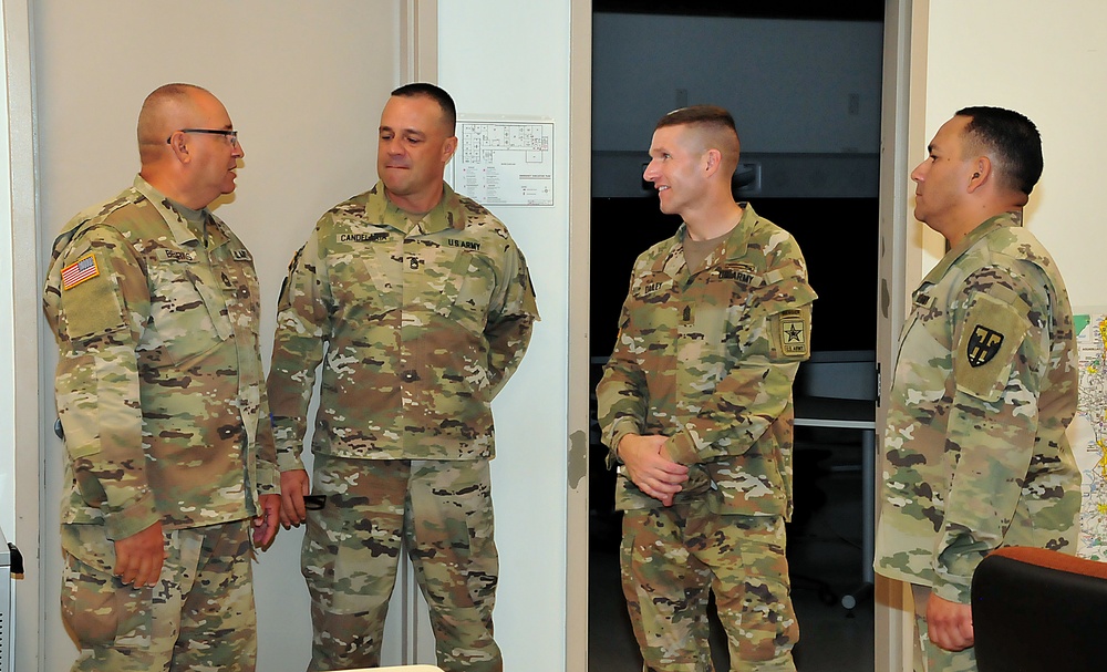 Sergeant Major of the Army visits the PRNG