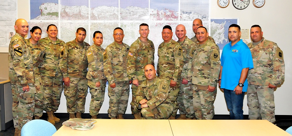 Sergeant Major of the Army visits the PRNG