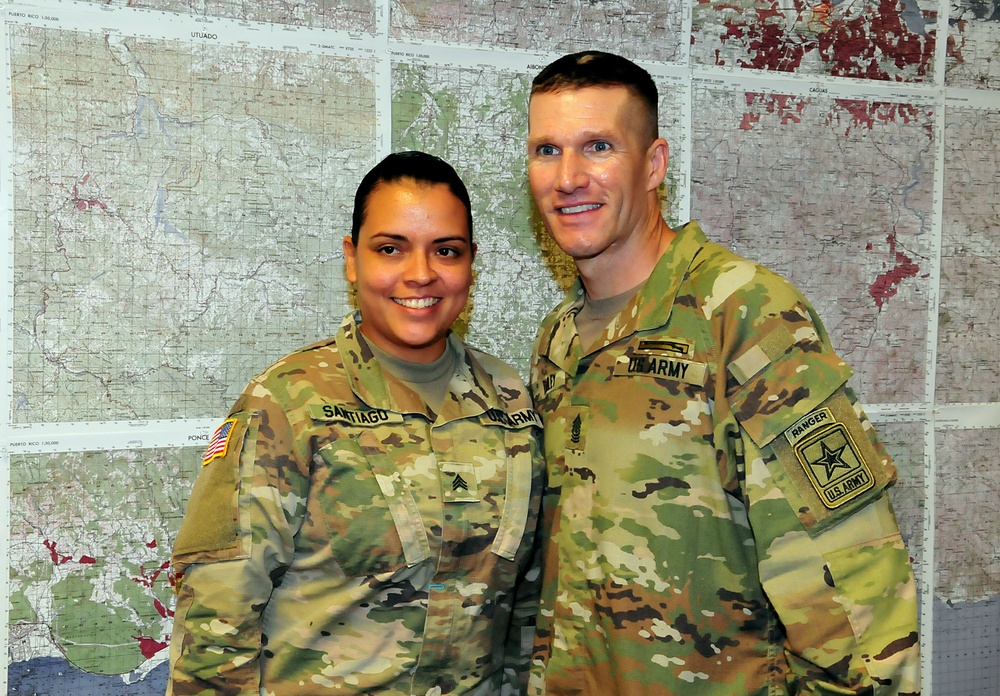 Sergeant Major of the Army visits the PRNG