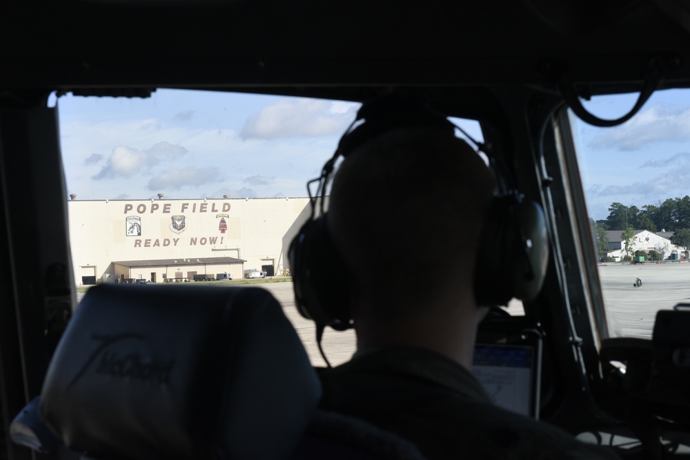 First NCANG C-17 Mission to Pope Army Airfield