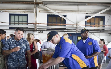 Naval Base Coronado hosted a change of command ceremony Aug. 1 at Naval Air Station North Island