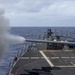 USS Sterett (DDG 104) Fires Mark 45 5-Inch Gun