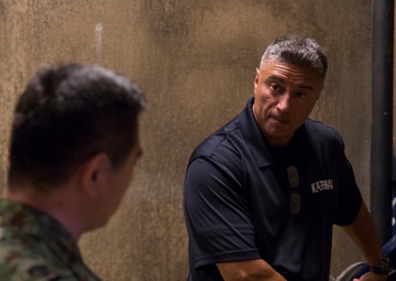 Japanese Military Attaché visits the Infantry Immersion Trainer facility