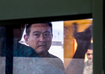 Japanese Military Attaché visits the Infantry Immersion Trainer facility