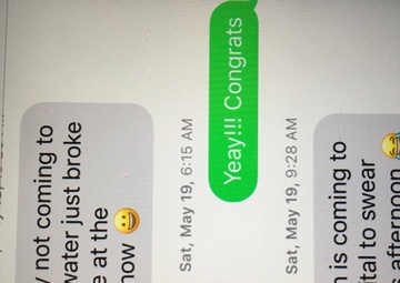 Swapping a cap and gown for a hospital gown