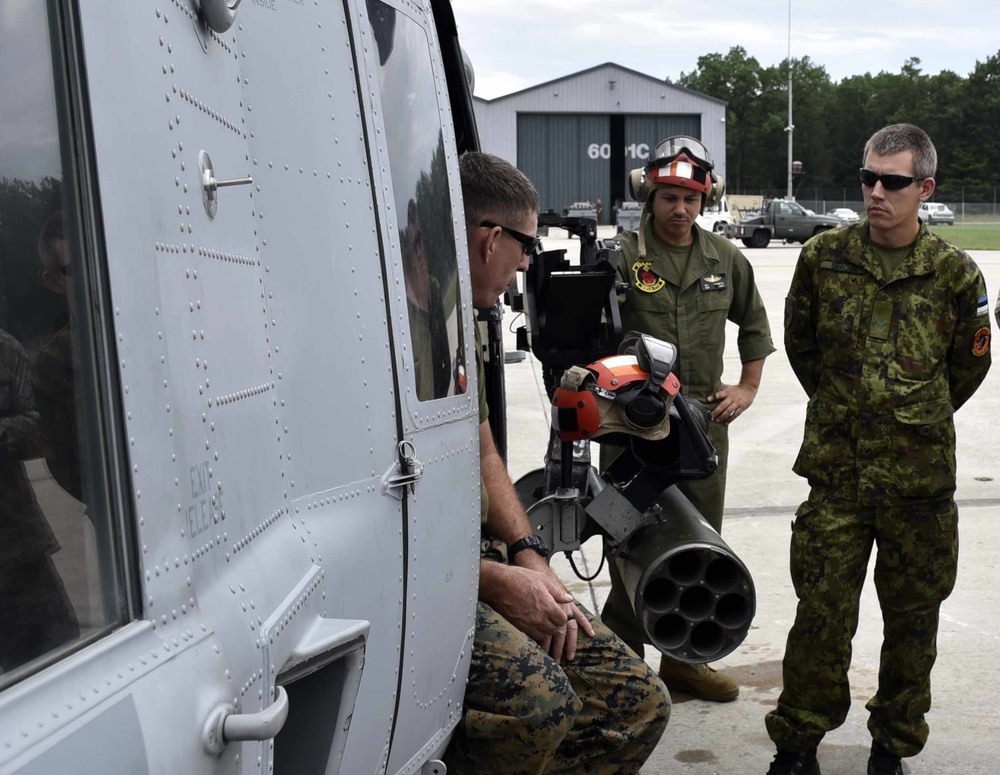 Multinational rotary-wing familiarization for first responders at Northern Strike 18