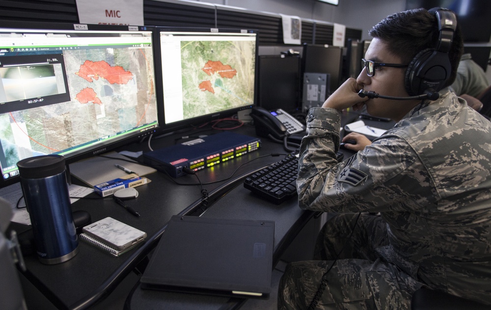 California Fires: MQ-9 supports Mendocino Complex Fire