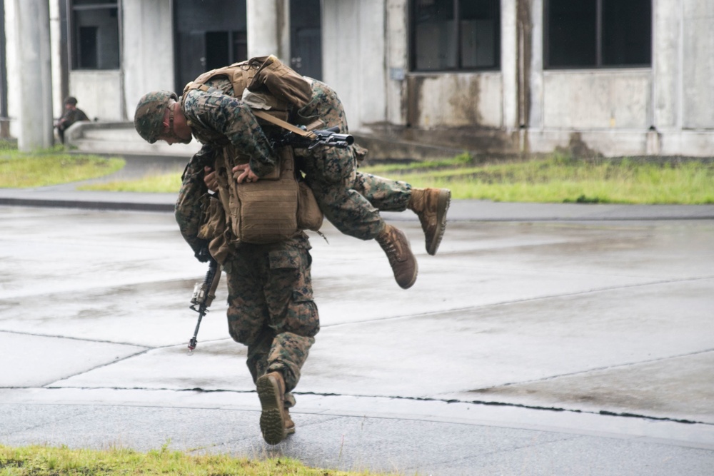 Company F refines tactics and techniques in urban environments