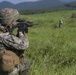 Marines with Company F fire and maneuver in Japan's hills