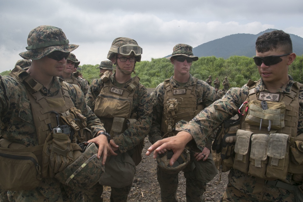 Marines with Company F refine explosive breaching tactics