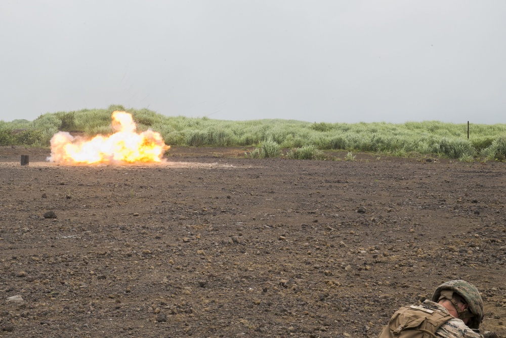 Marines with Company F refine explosive breaching tactics