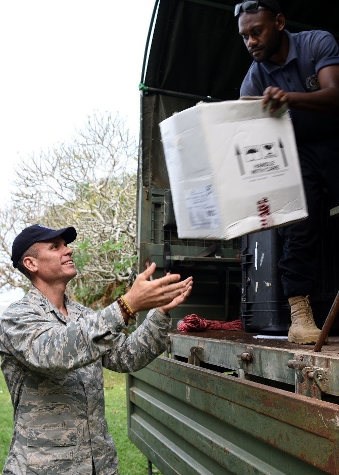 PAC ANGEL 18-3 wrapped up in Vanuatu