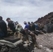 Company F Marines hike Mount Fuji