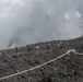 Company F Marines hike Mount Fuji