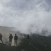 Company F Marines hike Mount Fuji