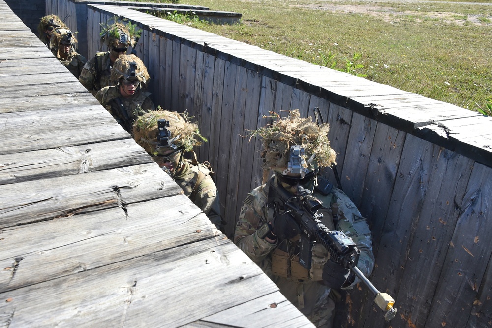 1-4 INF, 7th ATC platoon level training