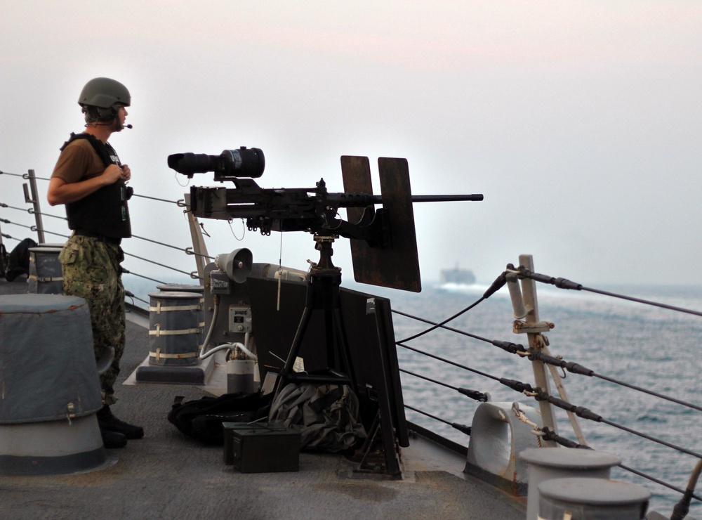 USS The Sullivans (DDG 68) 6 AUG 2018 SOH TRANSIT