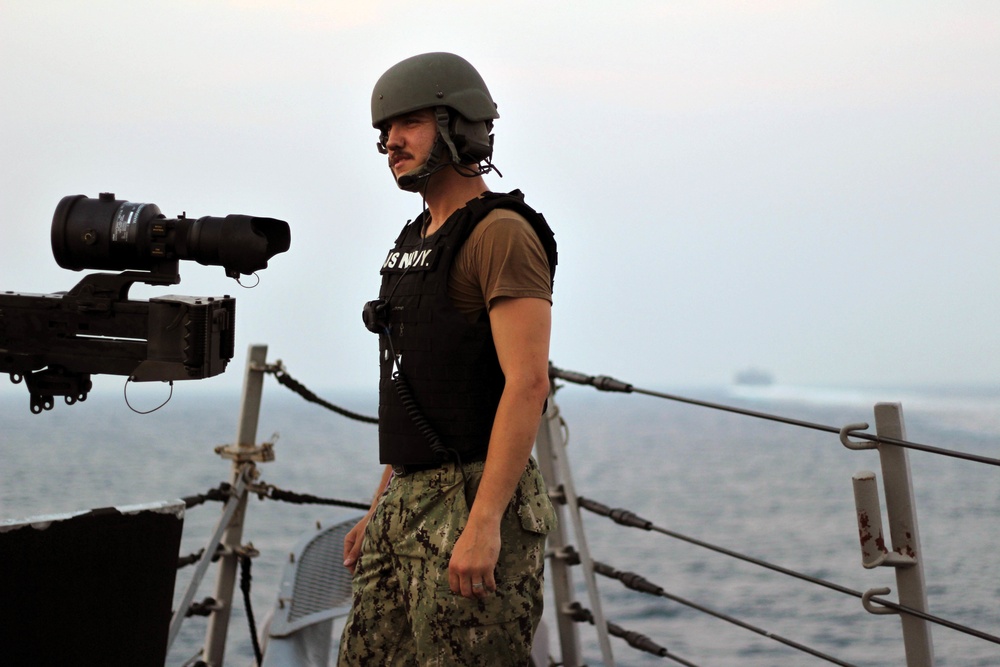 USS The Sullivans (DDG 68) 6 AUG 2018 SOH TRANSIT