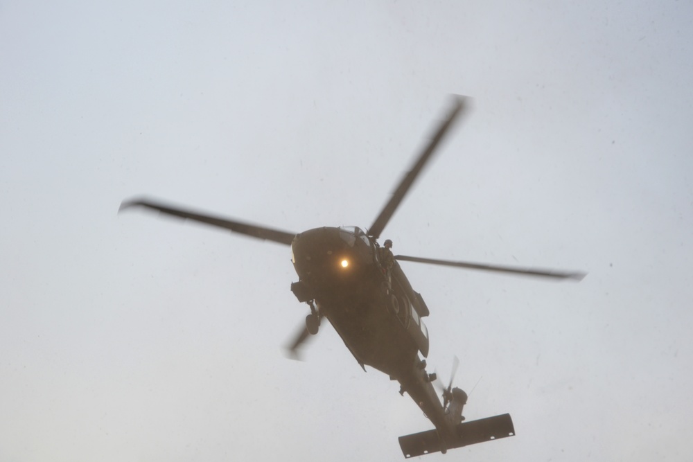 Black Hawk at static display