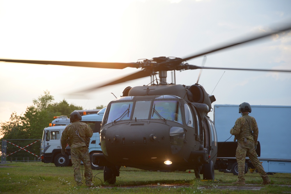 Black Hawk at static display