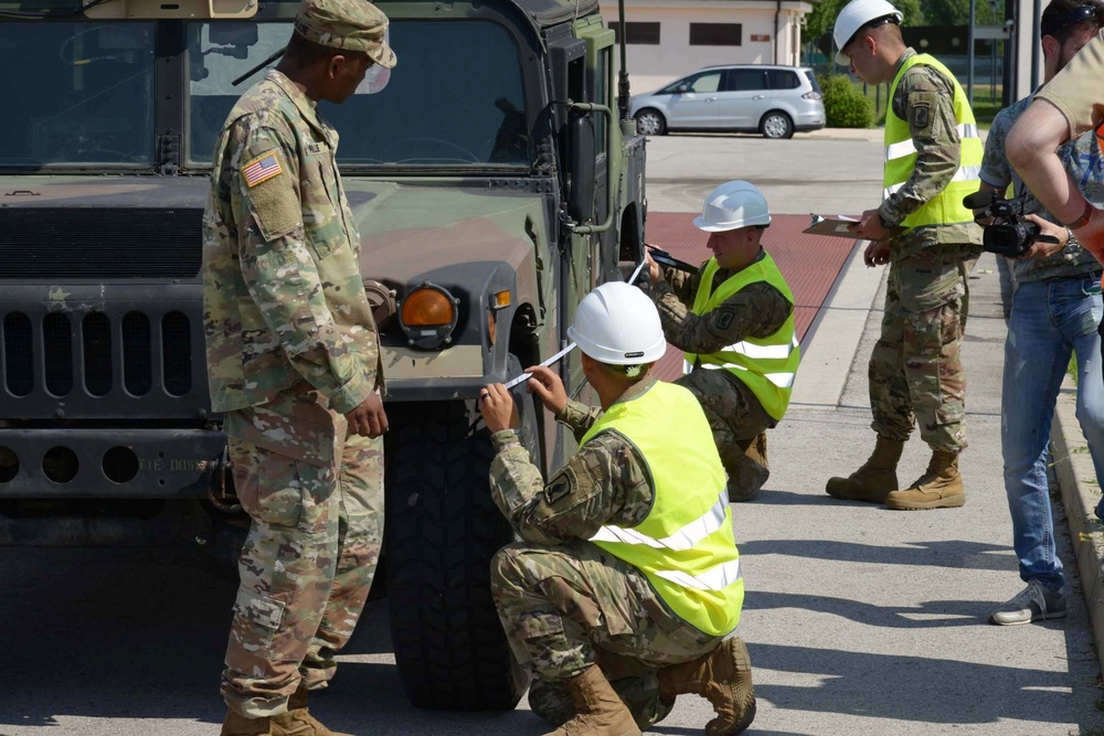 ISA EXERCIZE at Del Din military Base , Vicenza  24 July 2018