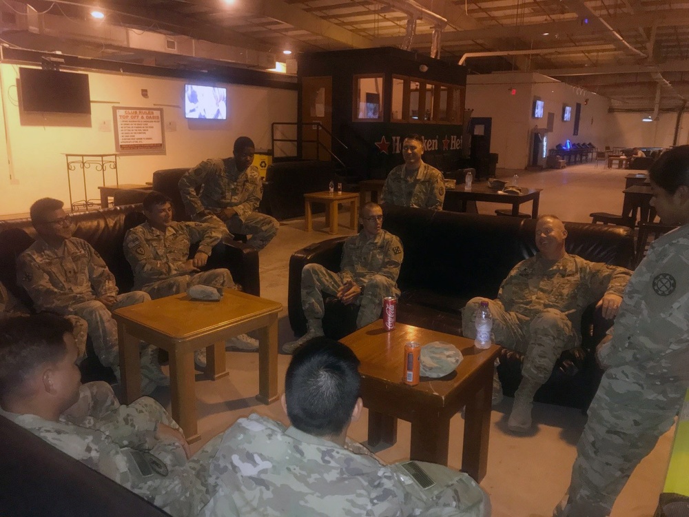 35th Engineer Brigade unit ministry team ensures Soldier resiliency by making personal visits