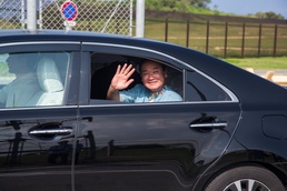 Hospital Gate open on Camp Foster