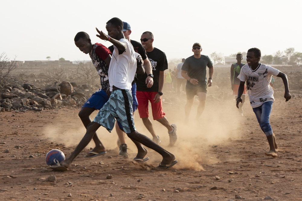 Soccer at Chebelley Village