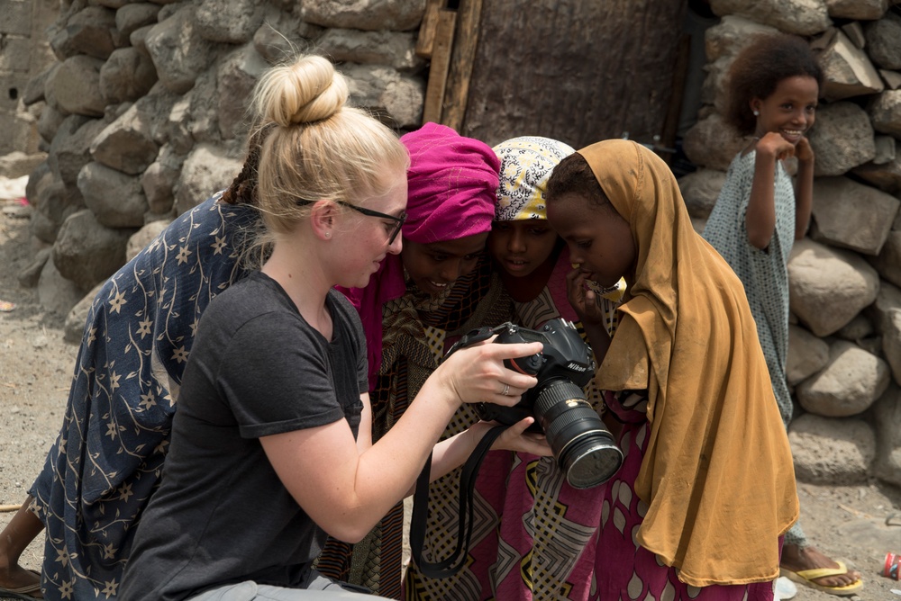 U.S. Army Veteranarians conduct Site Survey