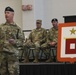 620th Signal Company holds color casing ceremony